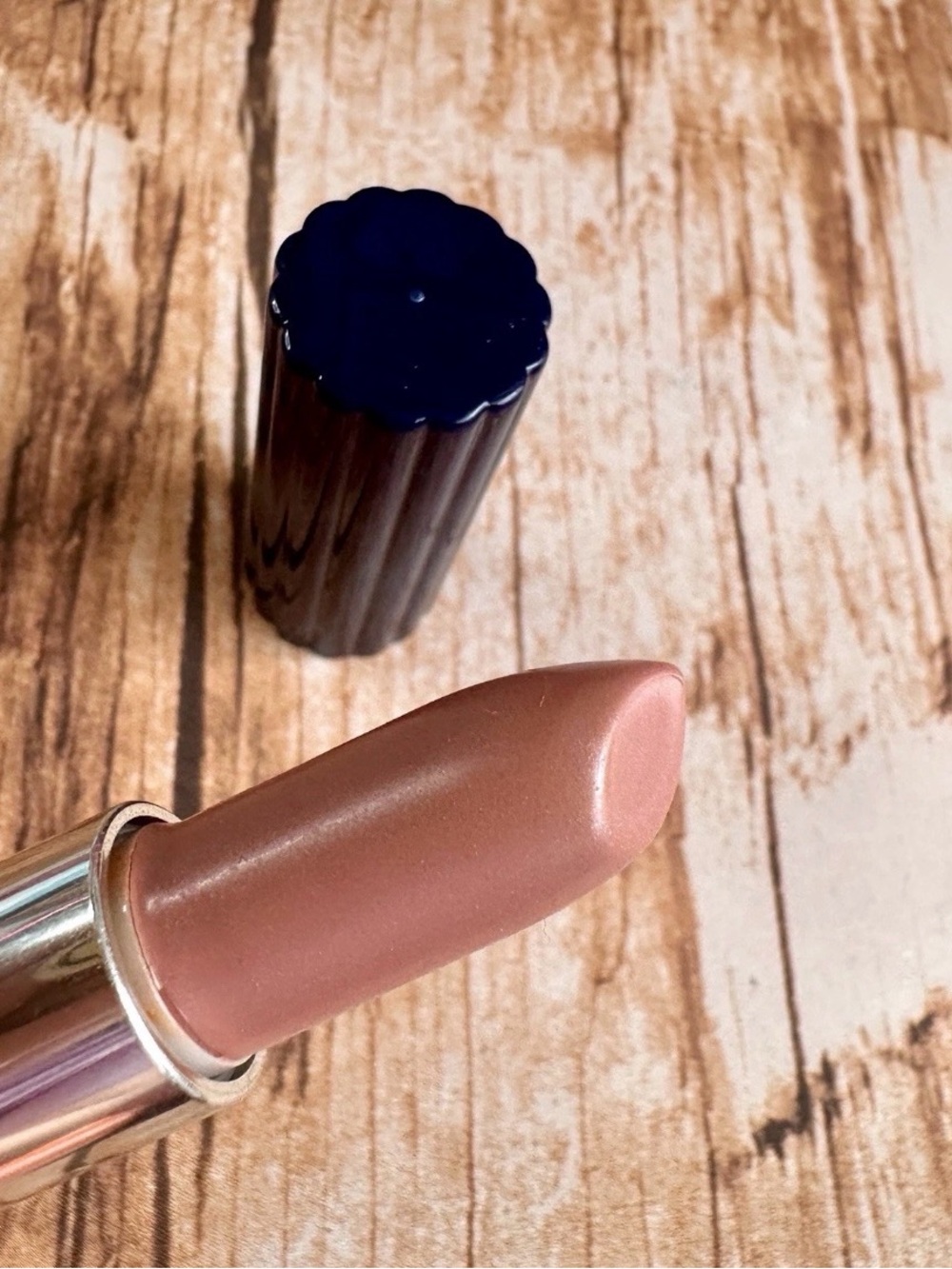 Estee Lauder MOCHA PINK Lipstick (Full Size) navy tube retired - Picture 7 of 8